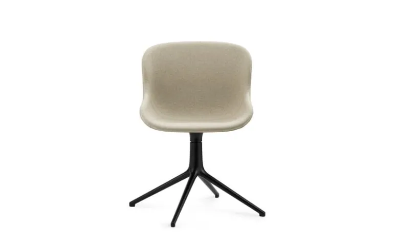 Normann Copenhagen Hyg chair, swivel, black - Main Line Flax 20