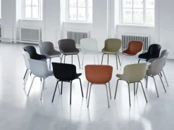 Normann Copenhagen Hyg chair, black steel - Synergy 16
