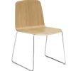 Normann Copenhagen Just Chair, oak - chrome