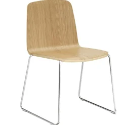 Normann Copenhagen Just Chair, oak - chrome