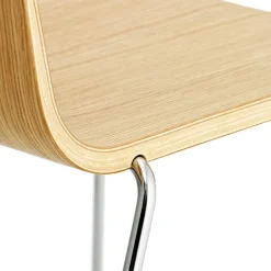 Normann Copenhagen Just Chair, oak - chrome