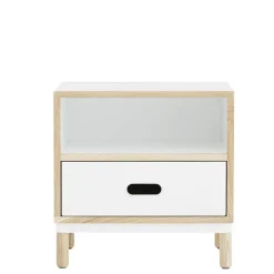 Normann Copenhagen Kabino bedside table, white