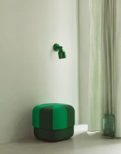 Normann Copenhagen Klip wall lamp, green