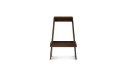 Normann Copenhagen Let barstool, 75 cm, brown stained ash