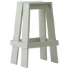 Normann Copenhagen Let barstool, 75 cm, light grey