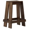 Normann Copenhagen Let barstool, 65 cm, brown stained ash