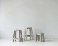 Normann Copenhagen Let barstool, 65 cm, light grey