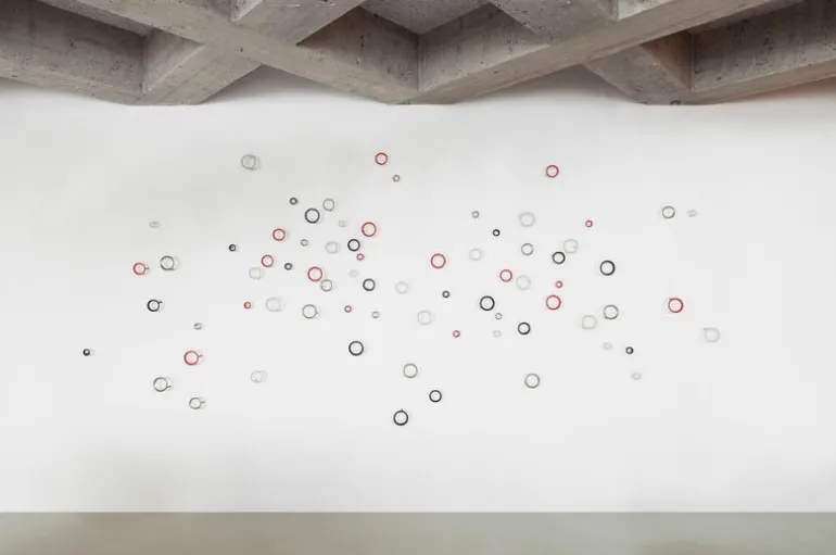 Normann Copenhagen Loop hook, medium, brushed zinc