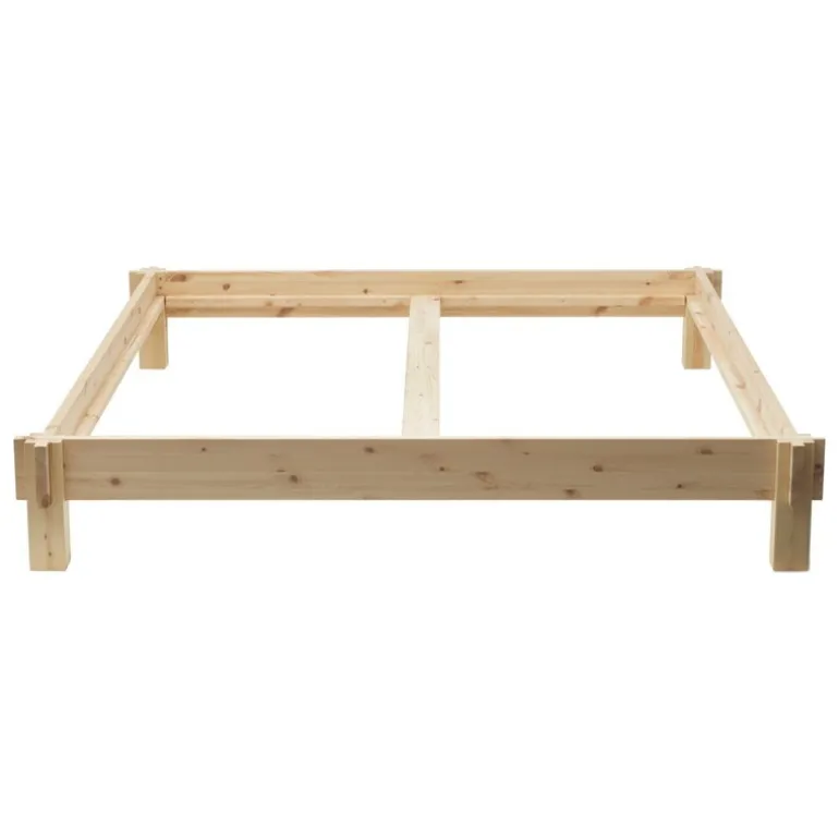 Normann Copenhagen Notch bed, 180 x 200 cm, UV-lacquered pine