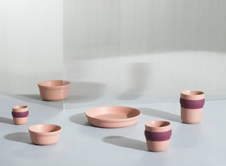 Normann Copenhagen Obi dish 20 cm, blush