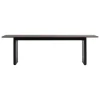 Normann Copenhagen Panel table, 90 x 250 cm, black - dark brown