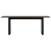 Normann Copenhagen Panel table, 90 x 200 cm, black - dark brown