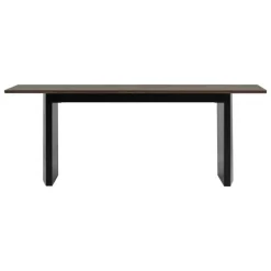 Normann Copenhagen Panel table, 90 x 200 cm, black - dark brown