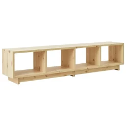 Normann Copenhagen Plank bookcase, low, UV lacquered pine