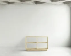 Normann Copenhagen Plank bookcase, medium, UV lacquered pine