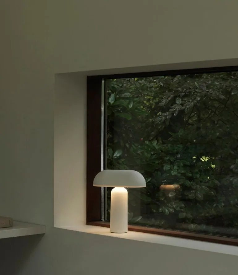 Normann Copenhagen Porta portable table lamp, white