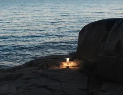 Normann Copenhagen Porta portable table lamp, white