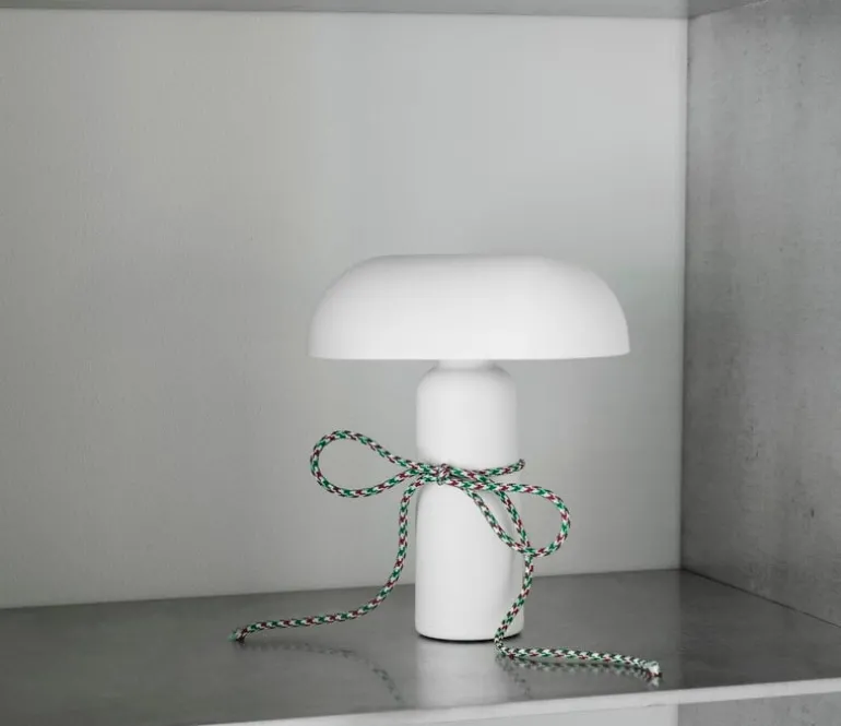 Normann Copenhagen Porta portable table lamp, white