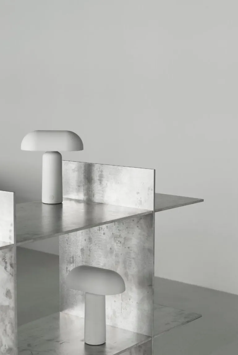 Normann Copenhagen Porta portable table lamp, white