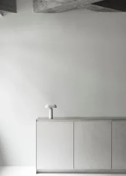 Normann Copenhagen Porta portable table lamp, white