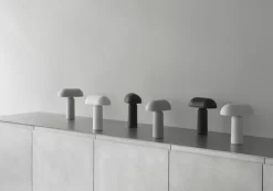Normann Copenhagen Porta portable table lamp, grey