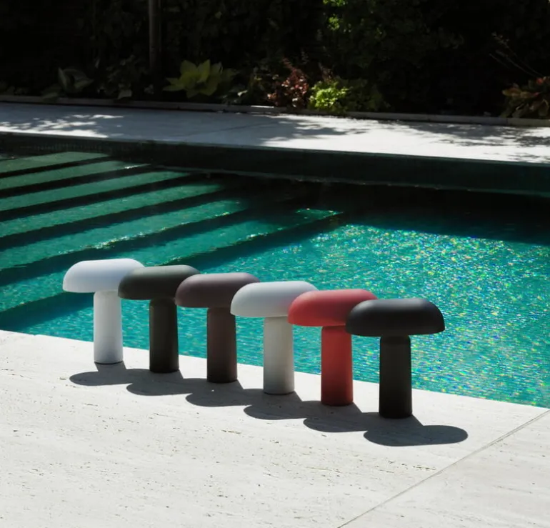 Normann Copenhagen Porta portable table lamp, red