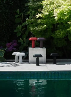 Normann Copenhagen Porta portable table lamp, red