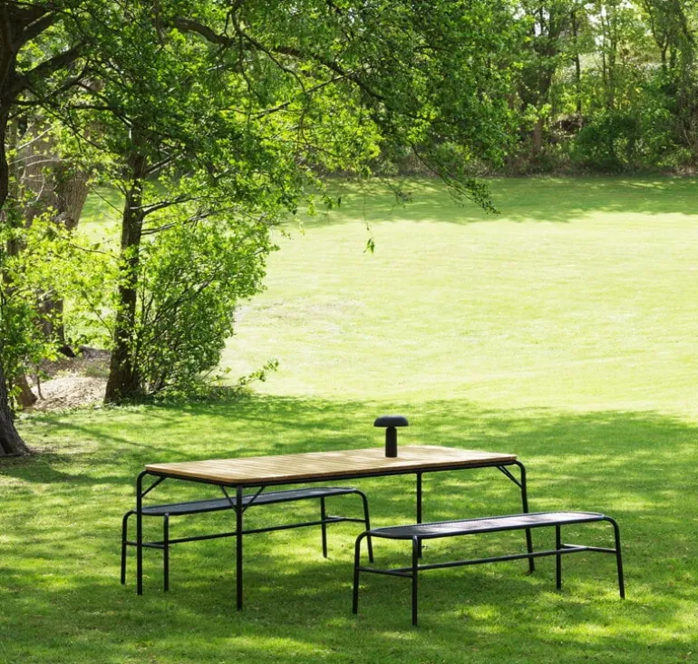 Normann Copenhagen Porta portable table lamp, black