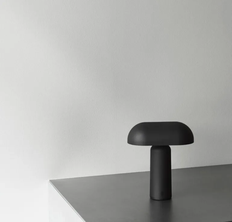 Normann Copenhagen Porta portable table lamp, black