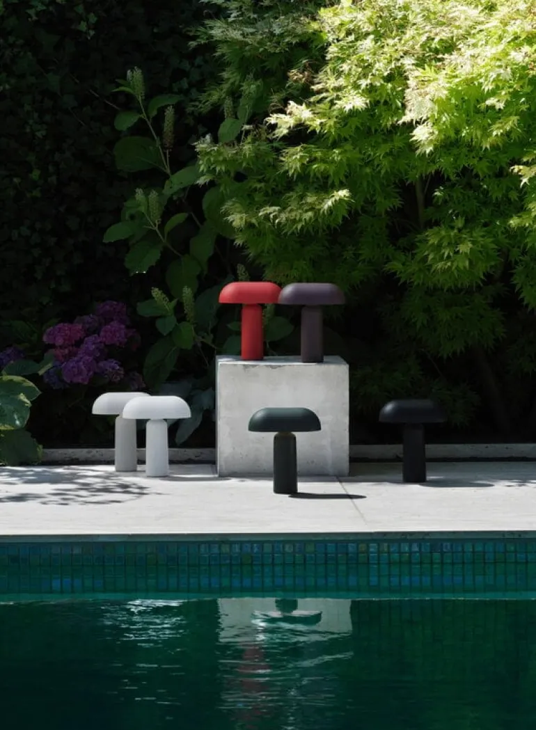 Normann Copenhagen Porta portable table lamp, black