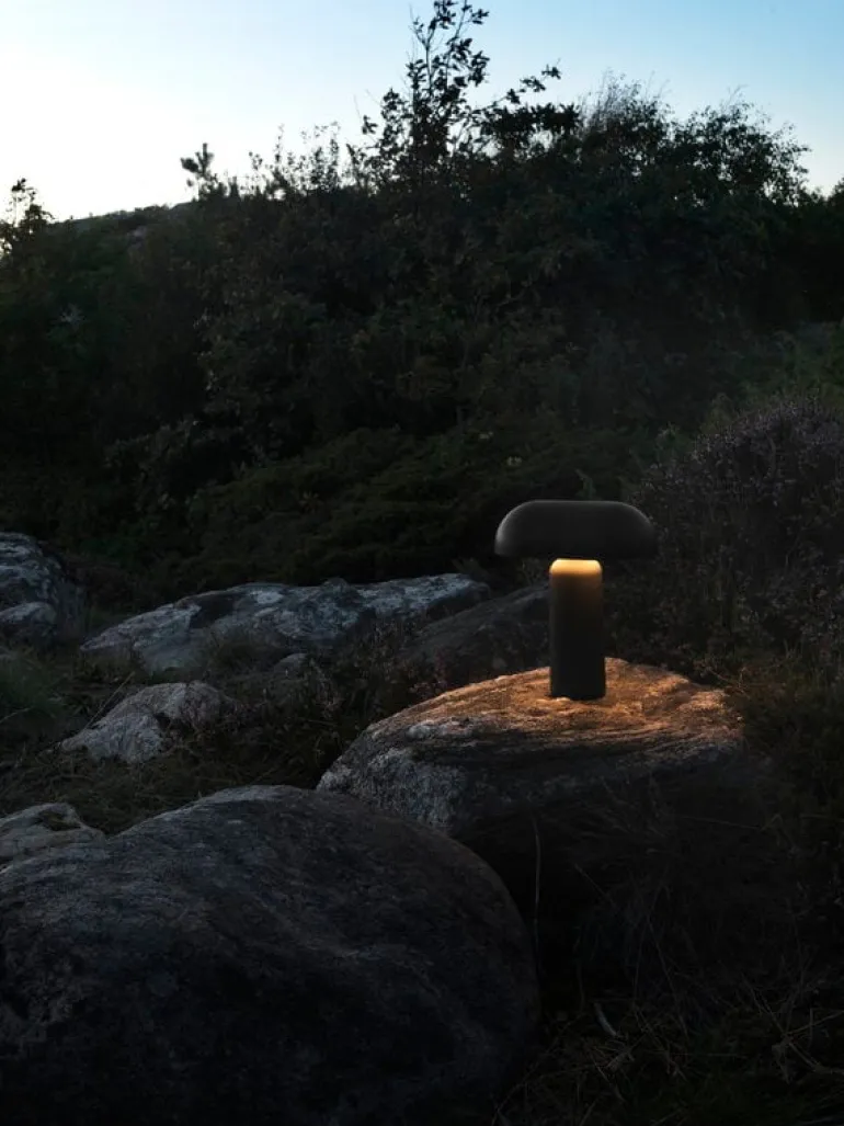 Normann Copenhagen Porta portable table lamp, black