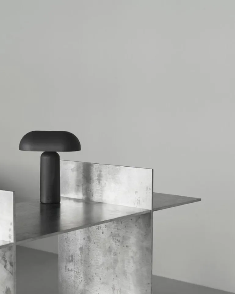 Normann Copenhagen Porta portable table lamp, black