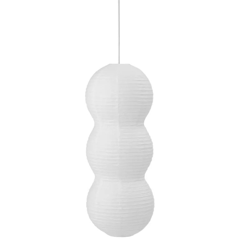 Normann Copenhagen Puff Multitude lamp shade, white