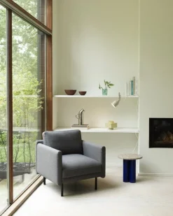 Normann Copenhagen Rar armchair, Re-born dark grey