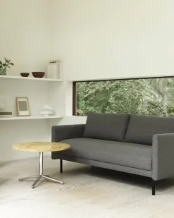 Normann Copenhagen Rar 2-seater sofa, Re-born dark grey