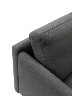 Normann Copenhagen Rar 2-seater sofa, Re-born dark grey