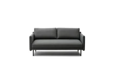 Normann Copenhagen Rar 2-seater sofa, Re-born dark grey