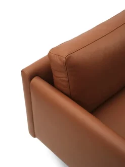 Normann Copenhagen Rar 2-seater sofa, cognac Omaha leather