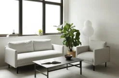 Normann Copenhagen Rar 2-seater sofa, Venezia off-white