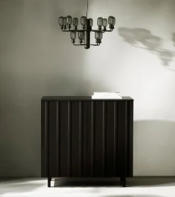 Normann Copenhagen Rib cabinet, 98,5 cm, soft black