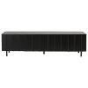 Normann Copenhagen Rib sideboard, low, 175 cm, soft black