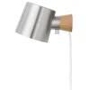 Normann Copenhagen Rise wall lamp, stainless steel