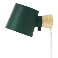 Normann Copenhagen Rise wall lamp, petrol green