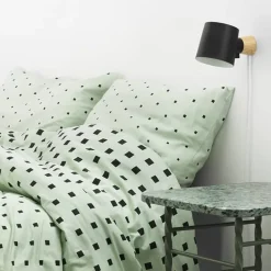 Normann Copenhagen Rise wall lamp, petrol green