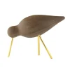 Normann Copenhagen Shorebird, medium, walnut - brass