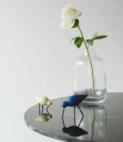 Normann Copenhagen Shorebird, small, light yellow - black