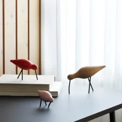 Normann Copenhagen Shorebird, small, rose - black