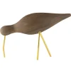 Normann Copenhagen Shorebird, large, walnut - brass