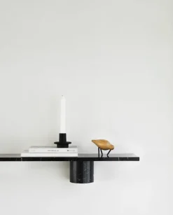 Normann Copenhagen Sten shelf, 120 cm, black marble