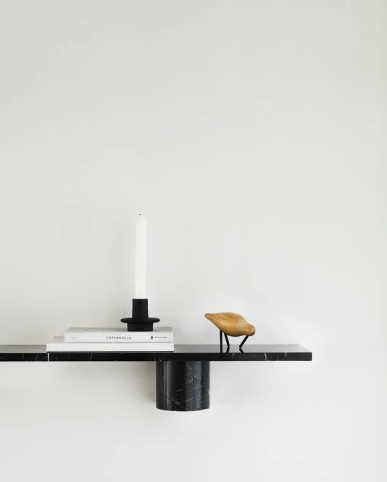 Normann Copenhagen Sten shelf, 120 cm, black marble